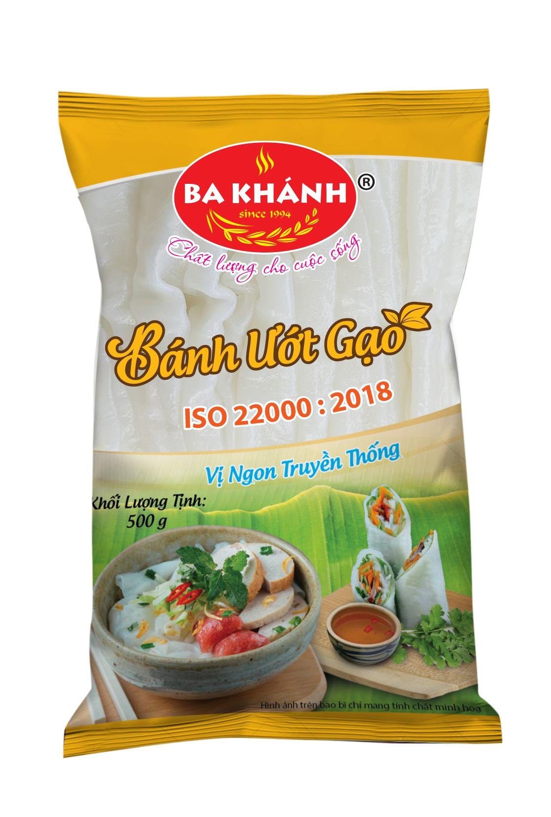 Bánh ướt gạo Ba Khánh