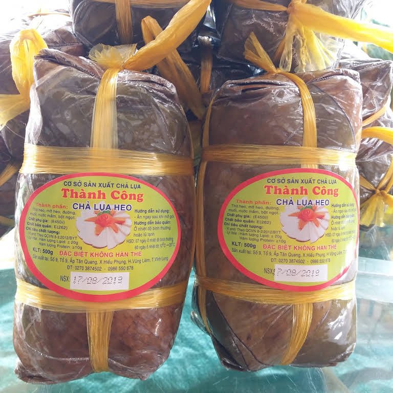 Chả lụa heo Thành Công